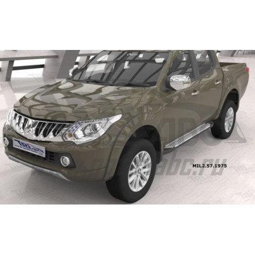 Пороги Mitsubishi l200 2017 Sapphire